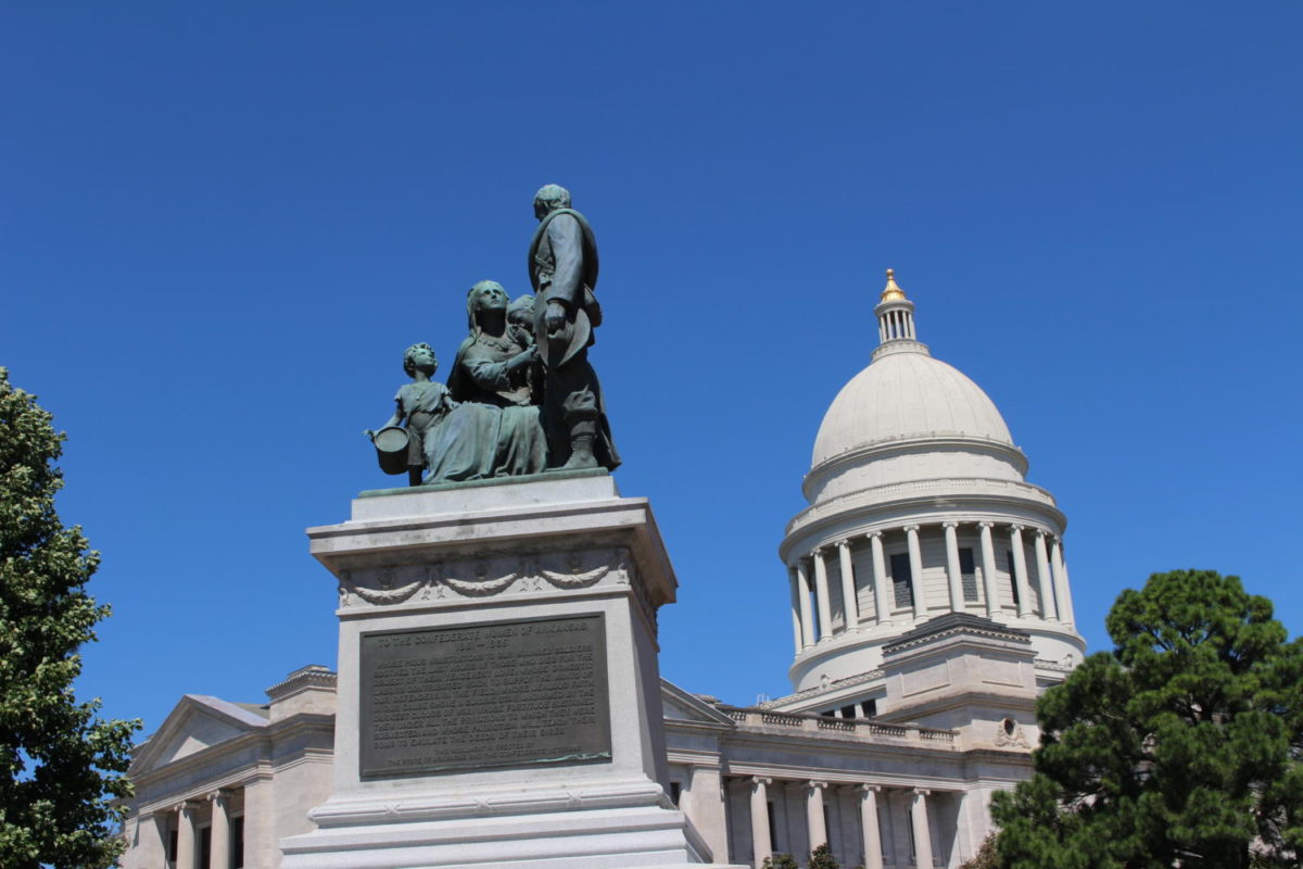 “Confederate statues like these in the Arkansas State Capitol represent hate and racism. Leaving them up is like a constant kick in the face that black and other P.O.C.’s lives don’t matter, and that their voices are not being heard,” senior Aaliyah Orloff said. “They represent a time where Black people were treated as if they were inferior.”