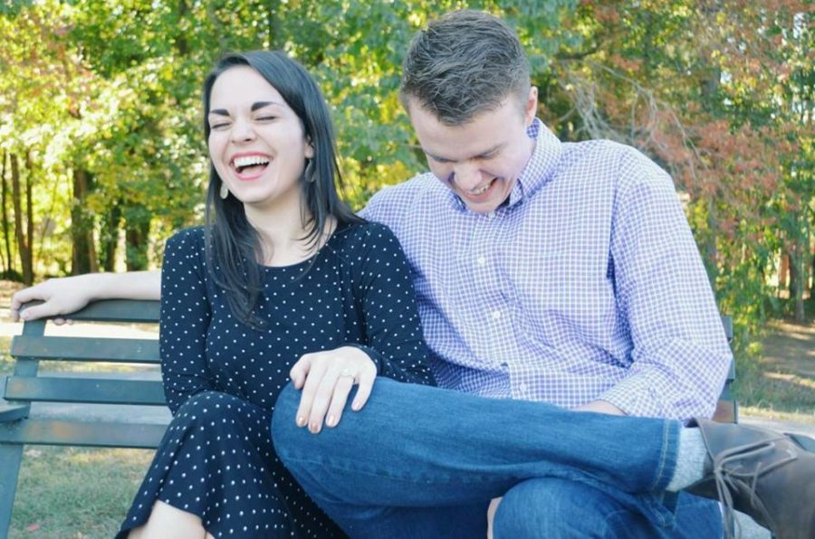 Jernigan+and+his+fianc%C3%A9+Hannah+share+a+laugh+during+their+engagement+photo-shoot.+Hannah%2C+a+Denver+native%2C+met+Jernigan+when+they+were+both+at+Harding+University.+%E2%80%9CWe+never+really+pictured+ourselves+staying+in+Little+Rock+long+term%2C+but+not+many+people+leave+Children%E2%80%99s+because+they+like+it+so+much%2C+and+there%E2%80%99s+some+good+schools+in+the+district+that+a+lot+of+people+don%E2%80%99t+leave%2C%E2%80%9D+Jernigan+said.+%E2%80%9CIt%E2%80%99s+nice+for+us+because+it%E2%80%99s+a+neutral+ground+between+our+two+families%3B+it+doesn%E2%80%99t+feel+like+we%E2%80%99re+picking+a+family+if+we+moved+to+one+place+or+another+%5BNashville+or+Denver%5D.%E2%80%9D+%28Photo+courtesy+of+Seth+Jernigan%29
