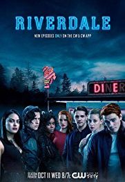 The CW cover poster for Riverdale Season 2. The diner where Archie’s dad was shot, Pop’s Chocolit shop can be seen in the background. The show airs every Wednesday at 7/8 Central. (Photo Courtesy of The CW)