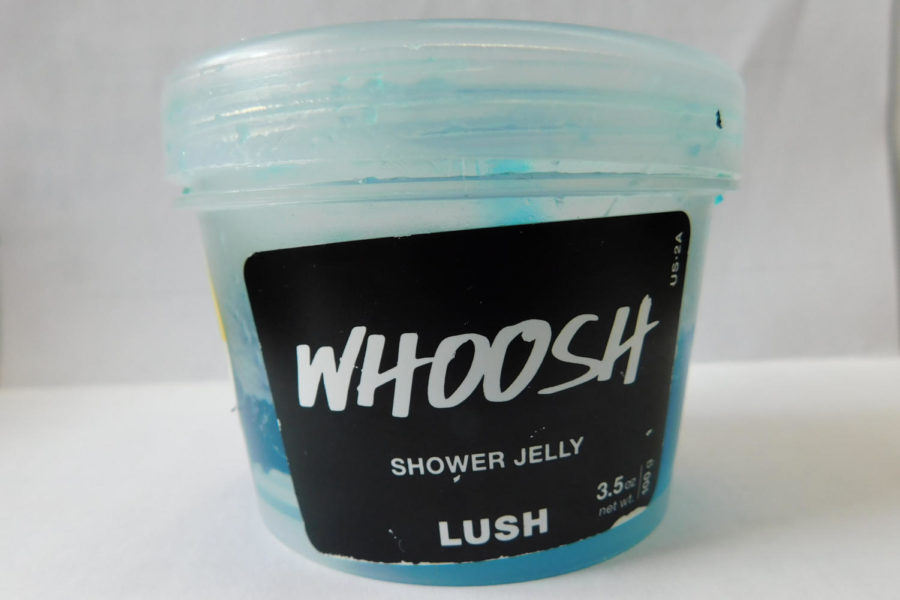 Whoosh+Shower+Jelly+is+sure+to+wake+you+up+in+the+morning+with+its+strong+notes+of+citrus+and+peppermint.+%28Photo+by+Fran+Delacey%29