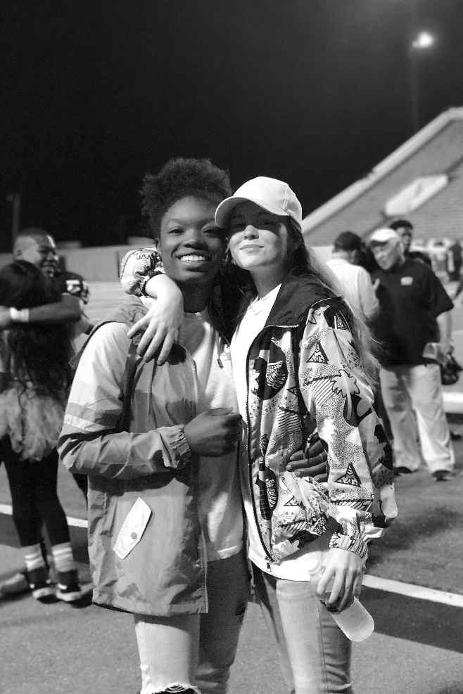 Jurneai and Abby originally didn’t tell their parents about being lesbian, and once Jurnei and Abby did come out to their parents, they’ve faced many barriers to stay together, but have persevered and are still together. (Photo by Ian Heye)