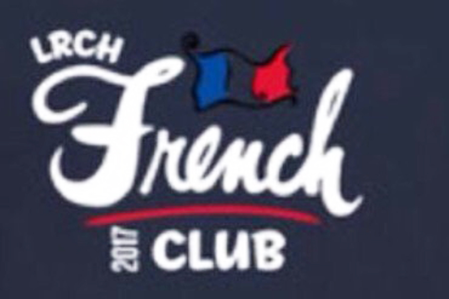 This is the french club logo from last year that the members collaborated on to design. This year, they will vote on a new design to put on sweatshirts that reflects the interests of new french club members as well. (photo courtesy of Julia Greenfield)
