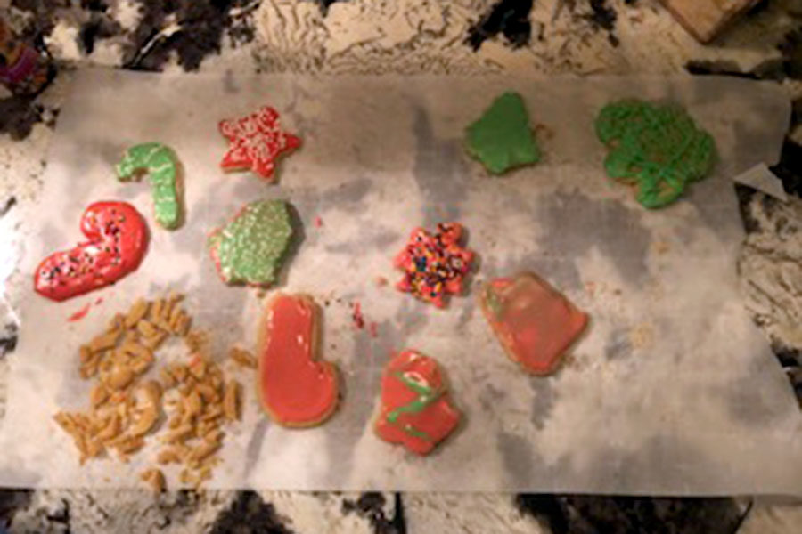 These+colorfully+decorated+Christmas+cookies+are+sure+to+bring+sweetness+to+your+holiday+festivities.+%28photo+by+Parker+Gunn%29