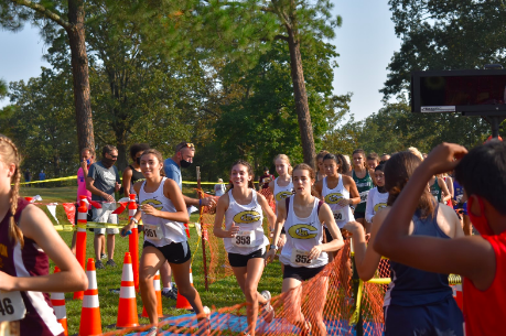 First Cross-Country Meet During COVID-19