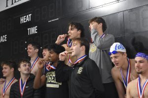 During the week of Feb. 9, science department’s STEM Fair awards were announced, and the girls and boys swim teams took second place overall in the 6A Conference Meet after celebrating Senior Night. The Varsity girls basketball team beat Bryant 60-44, and the wrestling team began competing in the state competition.