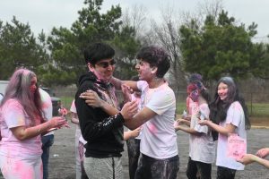 During the week of March 9, students celebrated Holi by throwing colorful powders at each other in honor of spring. Baseball broke in the new field with wins against Watson Chapel and Warren, while girls’ and boys’ soccer played Bryant at home. Governor Sarah Huckabee Sanders and Erick Kirk, CEO of Turning Point USA, announced a proclamation to encourage Club America chapters in schools Arkansas. Photos by Sloan Austin, Julianna Baldwin, and Ava Kate White